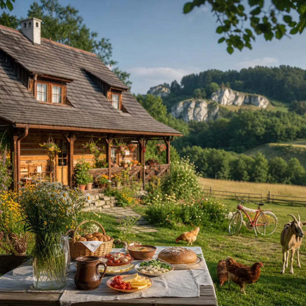 Agroturystyka Jura Krakowsko-Częstochowska z wyżywieniem